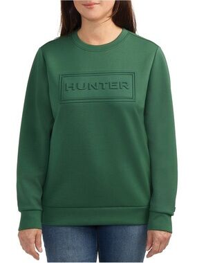 Hunter Embossed Crewneck Sweatshirt Small